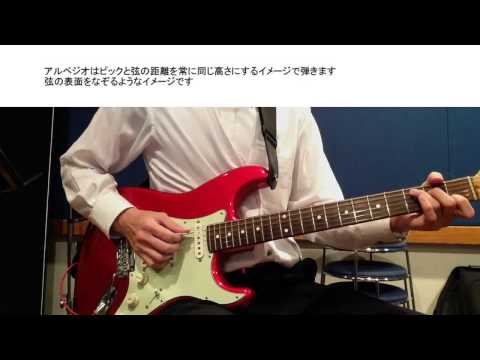 ギターレッスン ピッキングの基本要素