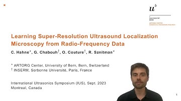 Learning Super-Resolution Ultrasound Localization Microscopy from Radio-Frequency Data