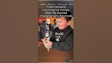 TODD HOWARD GREEDY #fallout #fallout4 #falloutlore #shorts #gaming