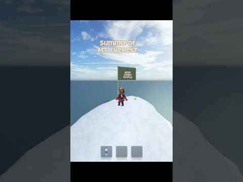 ROBLOX - Mt. Everest Climbing Roleplay - First Summit #roblox #robloxedit #robloxshorts #robloxmemes