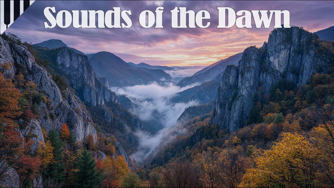Sounds of the Dawn | Relaxing Piano | Calm Stream Days for Relaxation