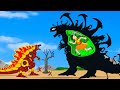 If Evolution Of Godzilla Iron Earth Vs CARNAGEZILLA Playing Squid Game | 어몽어스 오징어 게임