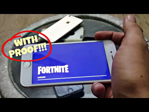 how to run fortnite on iphone 6 with proof 100 working fortnite - does fortnite work for iphone 6