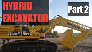 REVIEW EXCAVATOR HYBRID KOMATSU 365-1 //Part 2