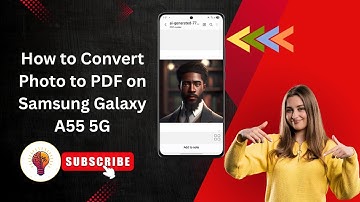 How To Convert Photo to PDF on Samsung Galaxy A55 5G | Simple Guide for 2025!