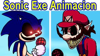 Friday Night Funkin' Vs SONIC.EXE Animaciones