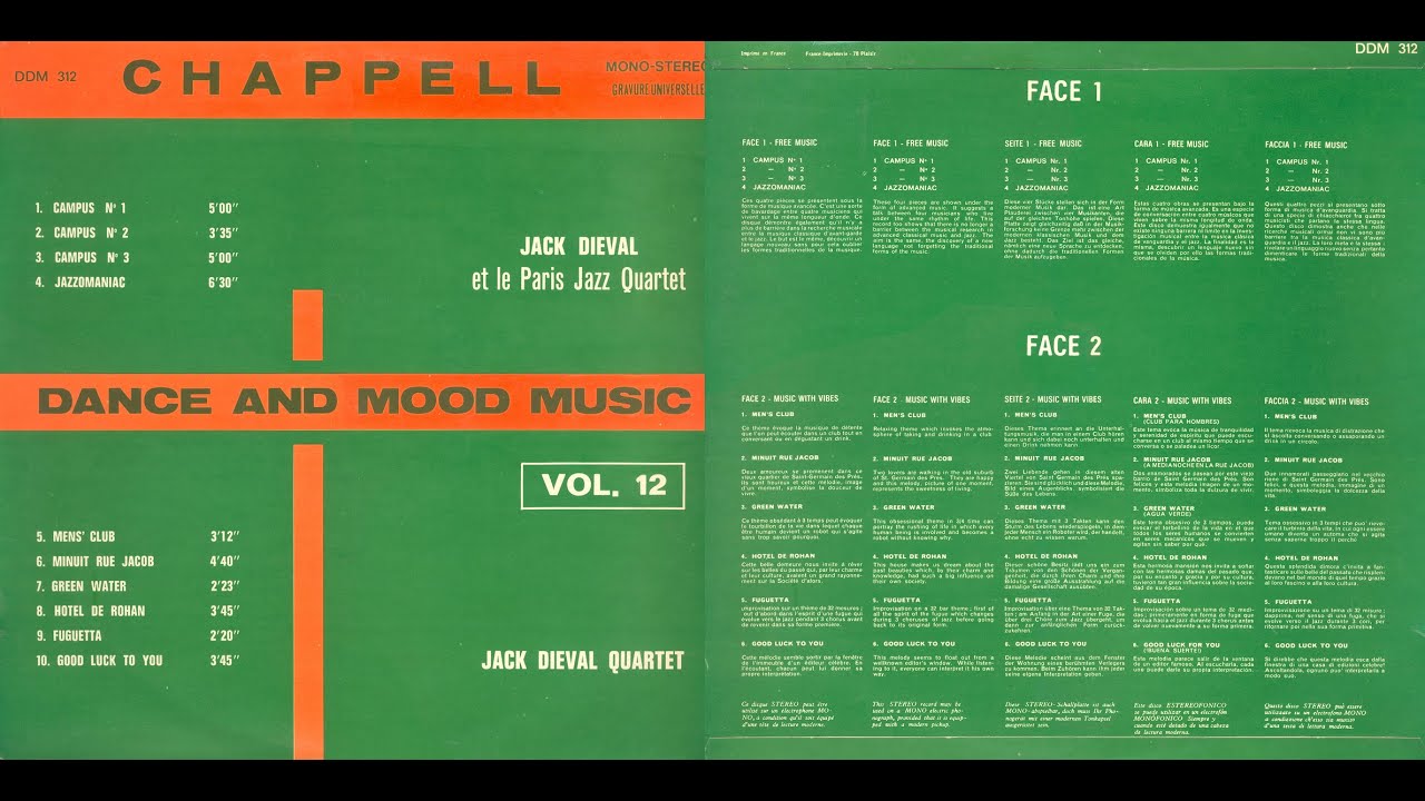 Jack Diéval –  Jazzomaniac