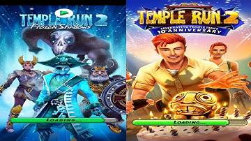 Temple Run 2 Frozen Shadows 2022 VS Temple Run 2 10th Anniversary Volcano Island