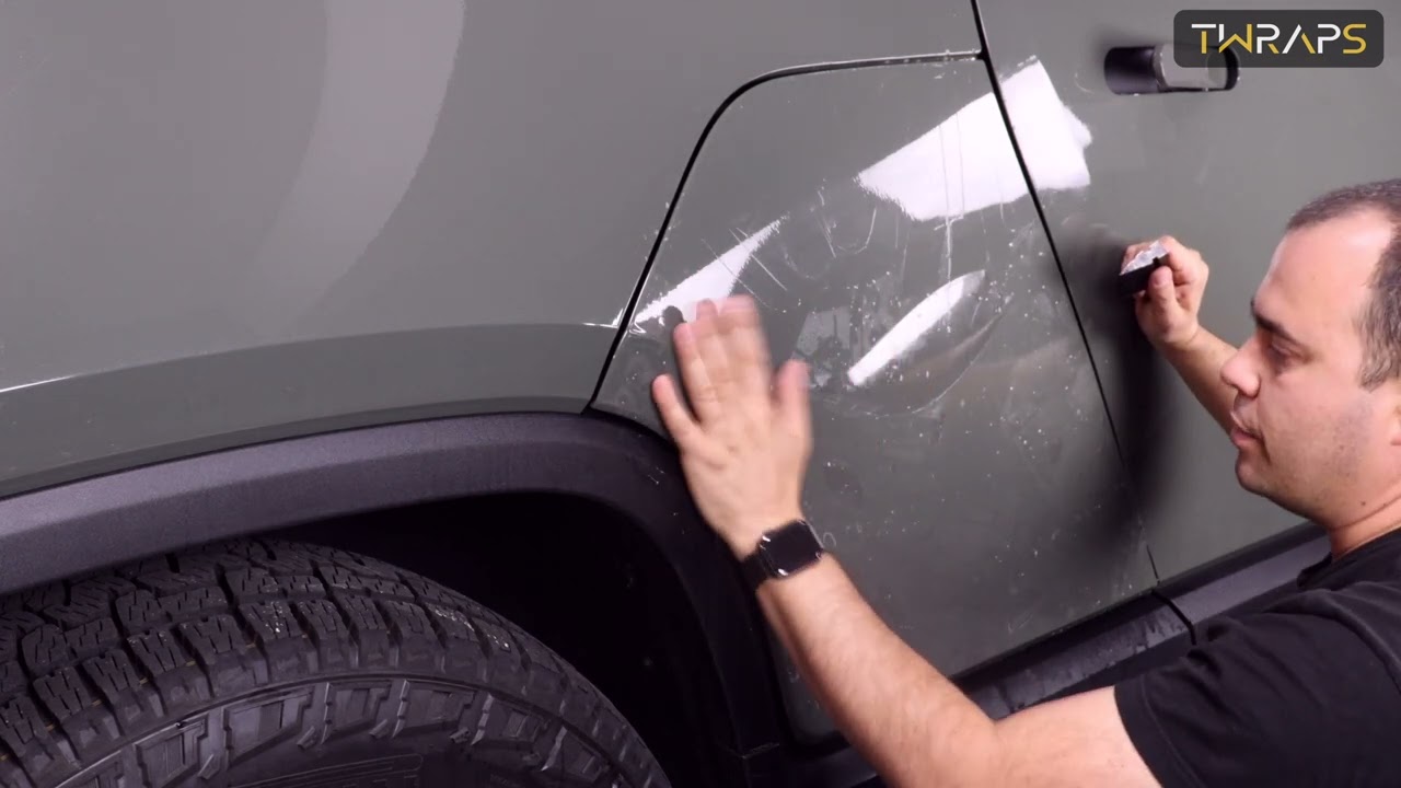Tunnel Door Clear Protection Film - Rivian R1T