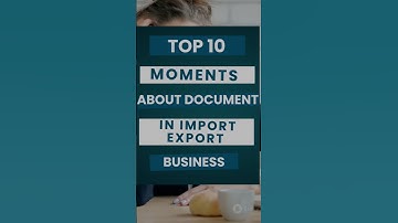 Top 10 document must have for import Export business 😄#business  #viral #shorts  #importexport