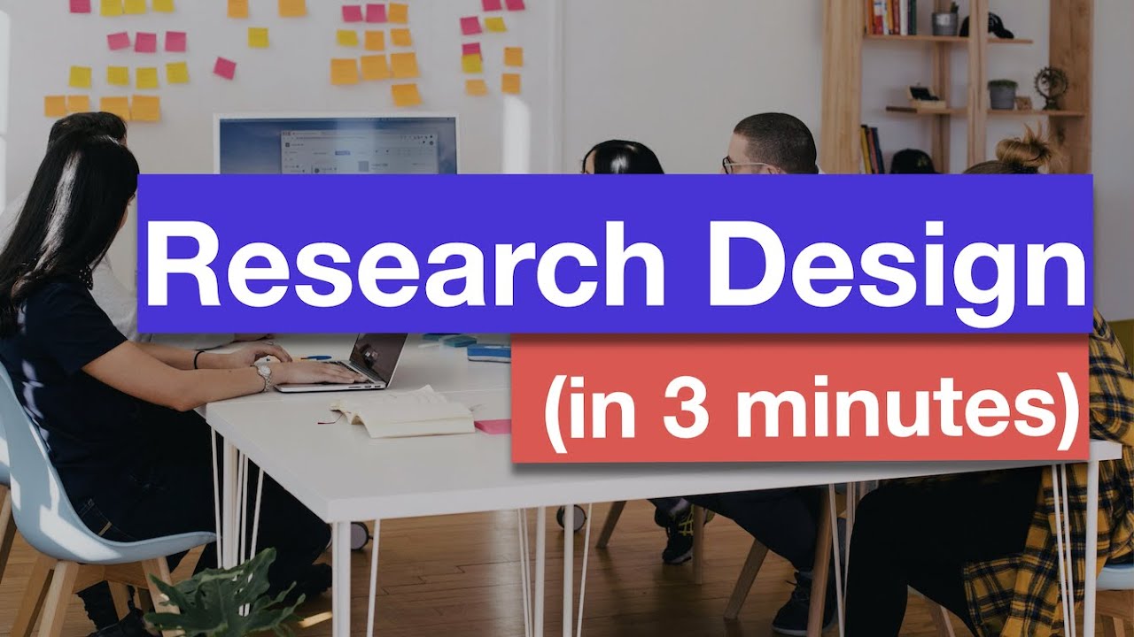 Research Design (in 3 minutes)