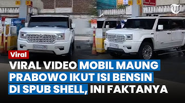 VIRAL Maung Prabowo Ikutan Isi Bensin di SPBU Shell di Tengah Isu Pertamax Oplosan, Ini Faktanya