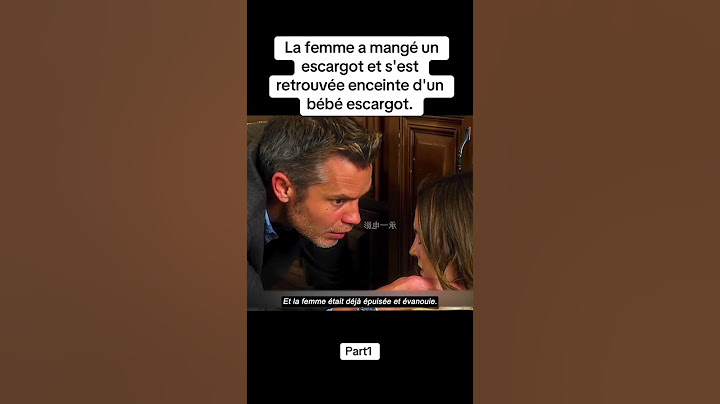 La femme est tombée enceinte en mangeant un escargot. #parodie #film #doublage #movie #series #funny