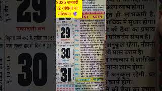 जनवरी माह का राशिफल |January month horoscope 2026|#horoscope#2026 #astrology#shortsfeed#zodiac#yt🔮