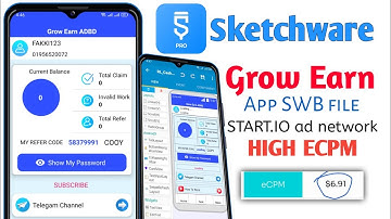 Grow earn swb file|income app swb file|free swb for sketchware|grow earn swb file