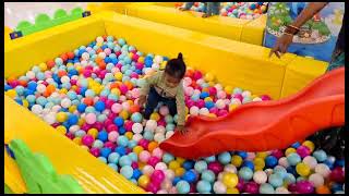 Jumping Into 1 Million Ball Pit Balls Balls
