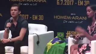 Tom Holland best moment with Michael Keaton
