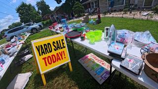 They Clocked Me Filming at This Yard Sale! | Knoxville Yard Sale Hunt