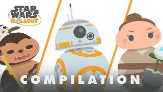 BB8 and Friends Adventurous Moments Part 1 | Star Wars Roll Out