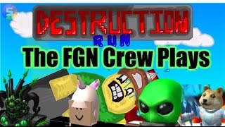 The FGN Crew Plays: Roblox - Destruction Run (PC) screenshot 1