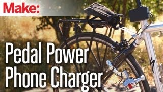 Weekend Projects - Pedal Power Phone Charger