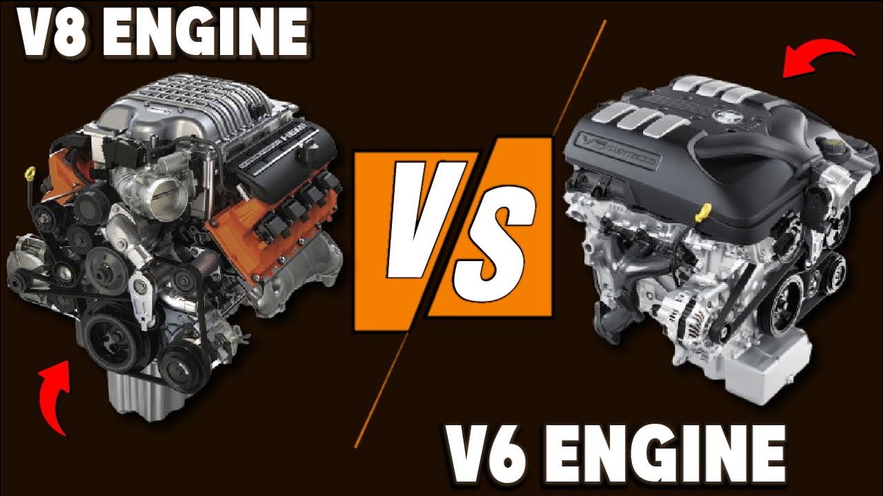 V8 vs V6 – What’s the Difference? Speed, Sound & Fuel Efficiency Explained!