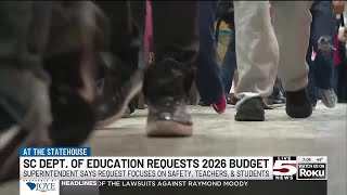 VIDEO: Safety upgrades, teacher raises atop SC superintendent’s 2026 budget priorities