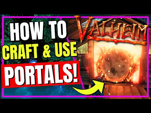 Valheim  HOW To Craft and USE the magical PORTAL @Vedui42