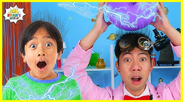 What is Static Electricity?? Educational Video for Kids with Ryan
