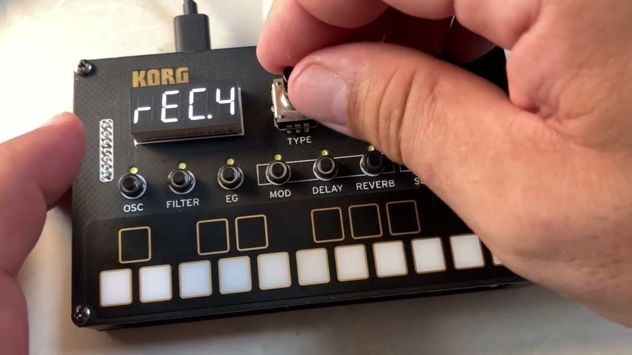 Pure KORG NTS 1 MKII - 30 Min. Sequencer Play (no external FX