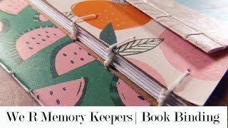 We R Memory Keepers - Book Binding Guide | Part 2 (Coptic stitch)
