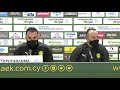 ΑΕΚ LARNACA TV |  ΔΗΜΟΣΙΟΓΡΑΦΙΚΗ ΔΙΑΣΚΕΨΗ ΓΙΑ ΤΟ ΜΑΤΣ ΑΠΟΕΛ - ΑΕΚ