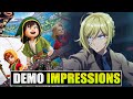 So I've Played The Dragon Quest VII Reimagined and Parasite Mutant Demos...