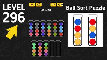 Ball Sort Puzzle Level 296