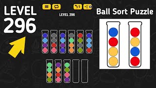 Ball Sort Puzzle Level 296