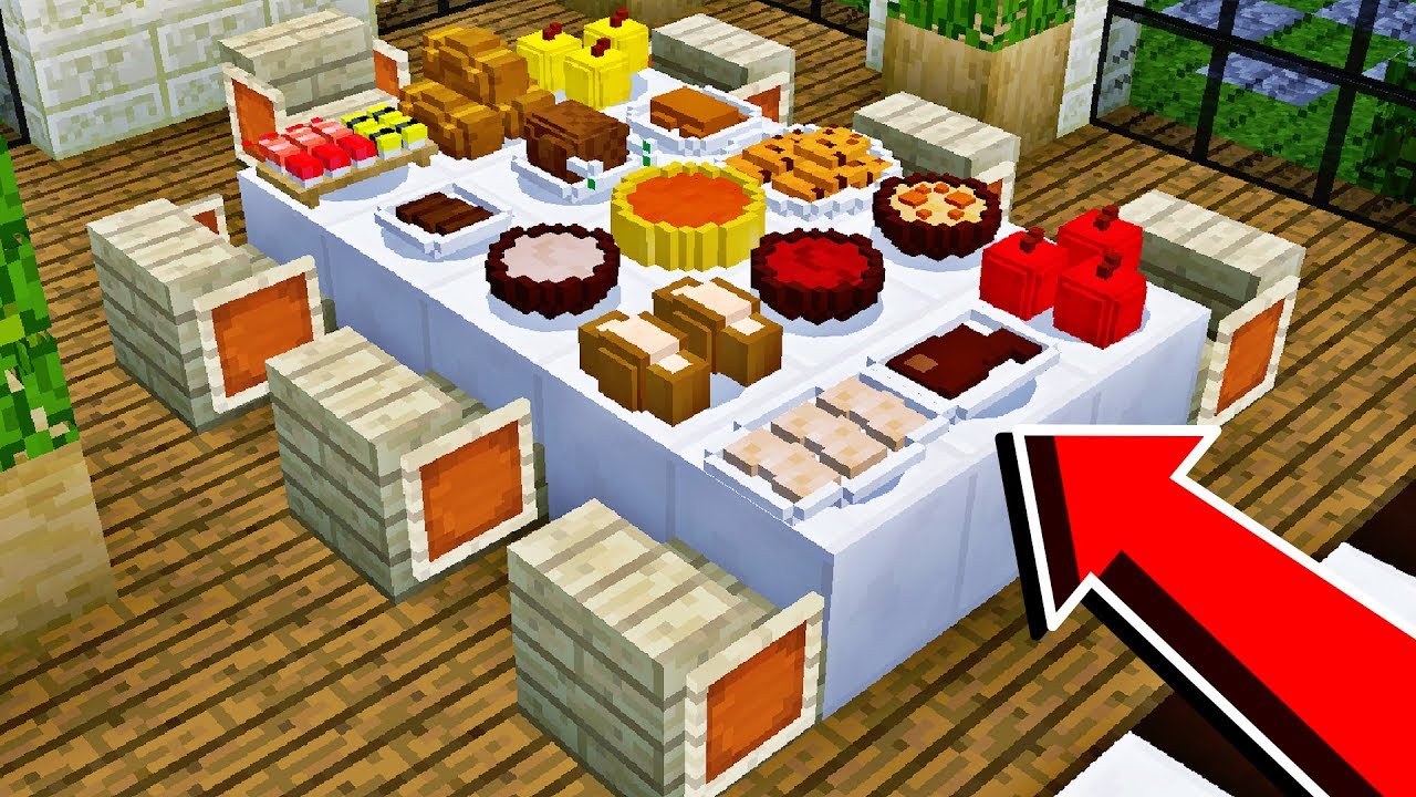 How to get realistic food in minecraft! 
