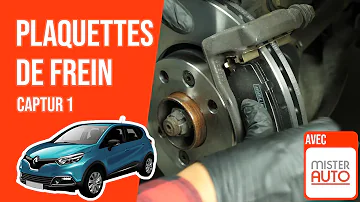 Quand Faut-il changer les plaquettes de frein dans une captur ?