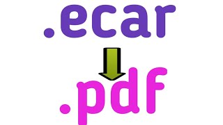 .ecar into .pdf | convert .ecar file into readable format screenshot 5