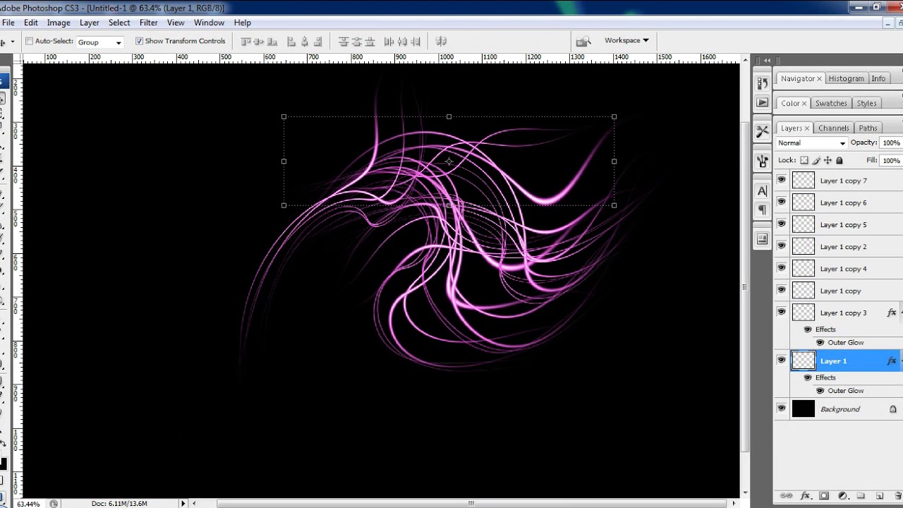 Tutorial!!! Bagaimana caranya membuat gambar Abstrak dengan photoshop