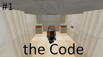 the Code - Minecraft Puzzle Map - 01