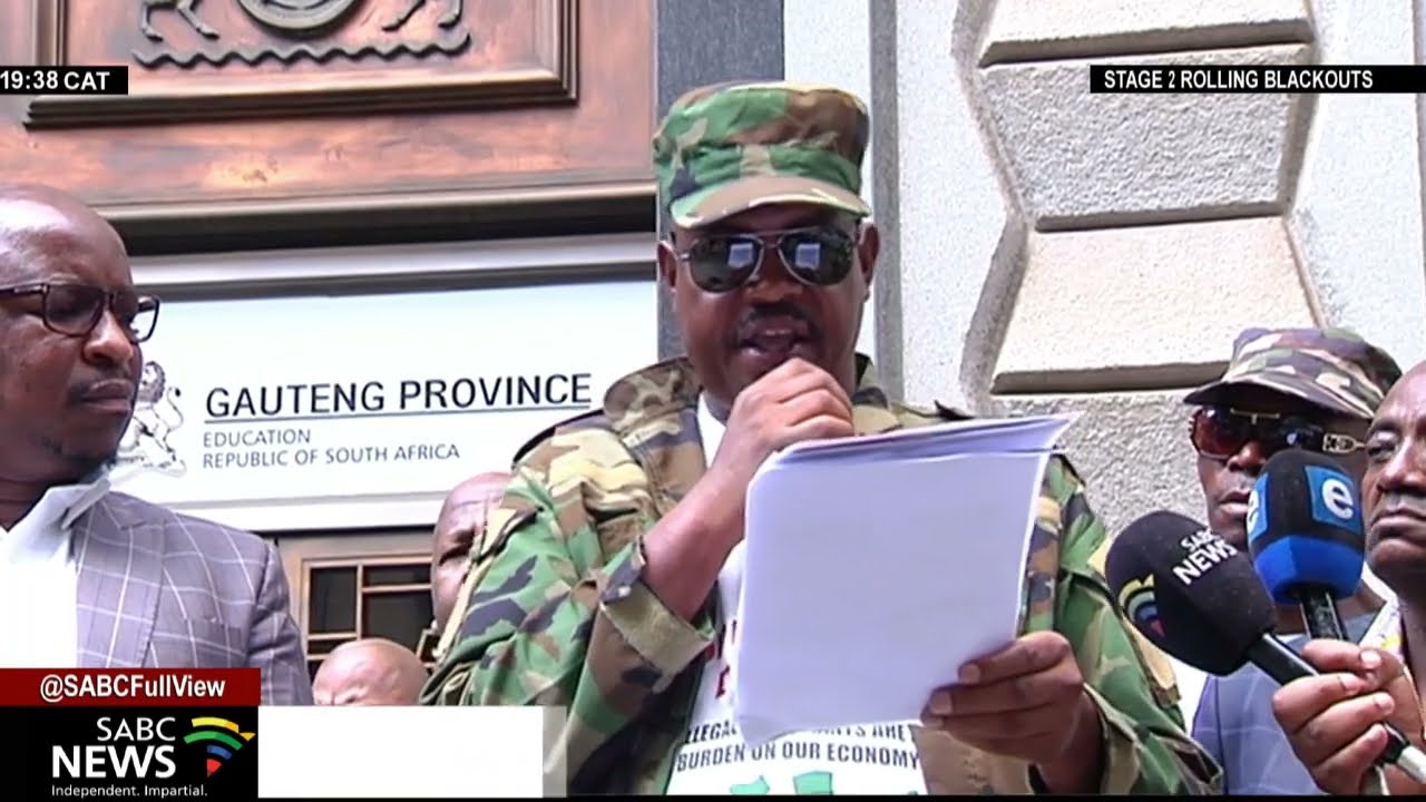 Gauteng Education MEC, Matome Chiloane promises to resolve teaching post issues