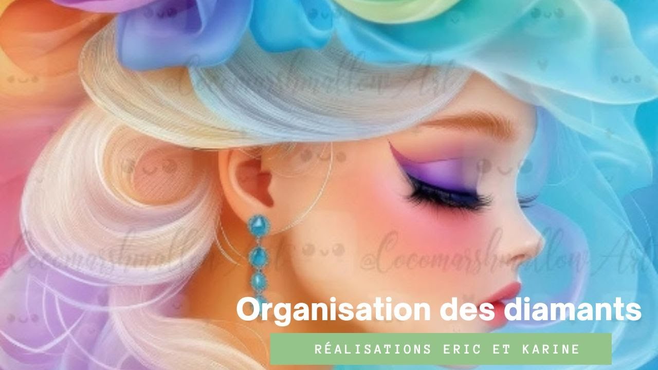 Unboxing du dp Samedi après-midi (Réalisations Eric et Karine) et organisation des diamants