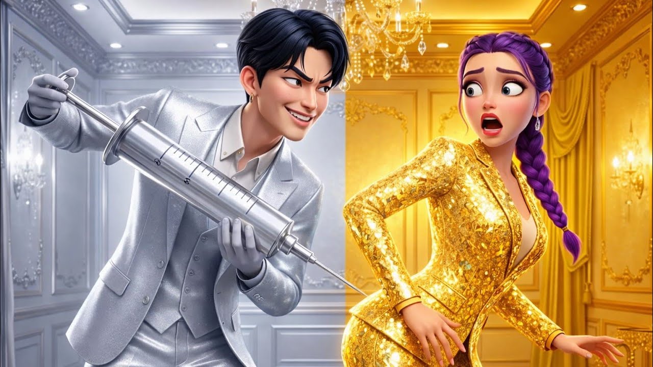 Red Golden Family Jinu VS  yellow Golden Family Rumi – Kidnap Nightmare & Epic Escape! 😱🔥