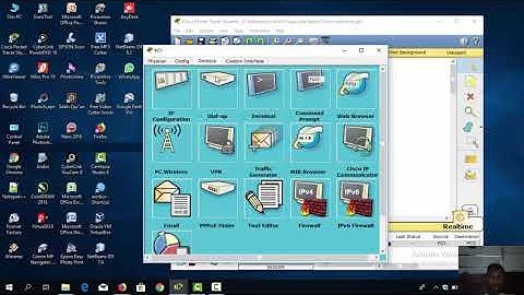 Membuat mail server dengan 2 Server, 1 Router di Cisco packet Tracer