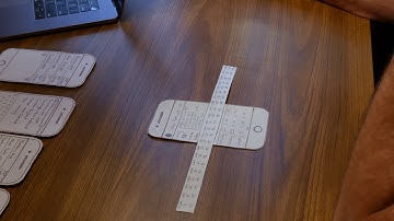 Wizard of Oz Usability Test of a Paper Prototype