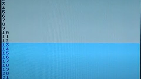 ACTION! Programming for Atari 8-bit Computers - Part 14 - Display List Interrupts I