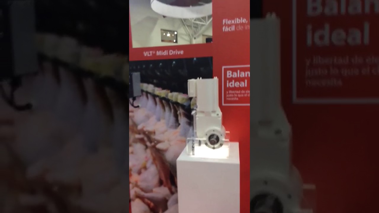 VLT® Midi Drive FC280 con motor de imán permanente OGD