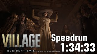 [Speedrun Personal Best] Resident Evil: Village Casual Glitchless 1.34:33 | NG