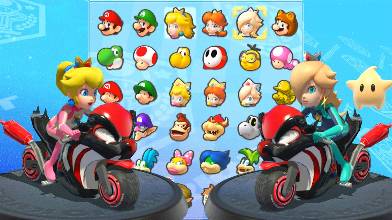 マリオカート8デラックス】ピーチとロゼッタ(スーパーバウザー)で