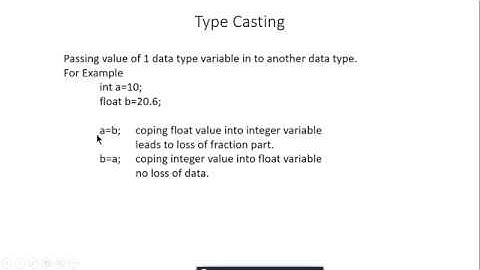 Typecasting implicit and explicit and operators-DAY3-EASY PROGRAMMING